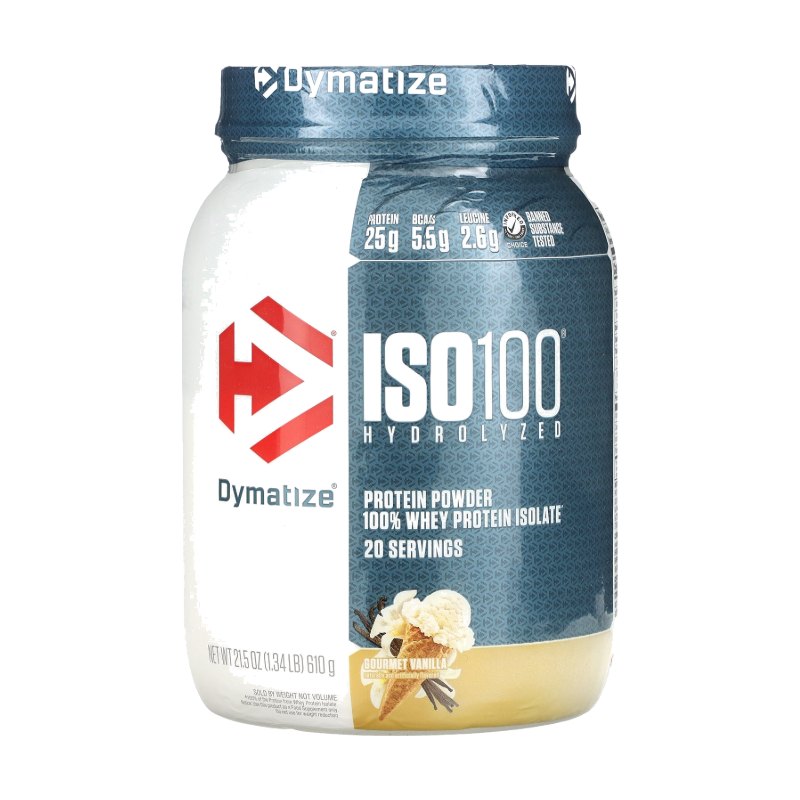 Dymatize ISO 100 Hydrolyzed Gourmet Vainilla 610g