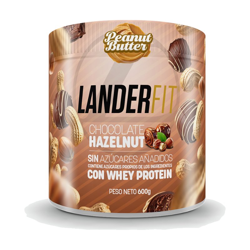Landerfit Peanut Butter Chocolate Hazelnut 600g