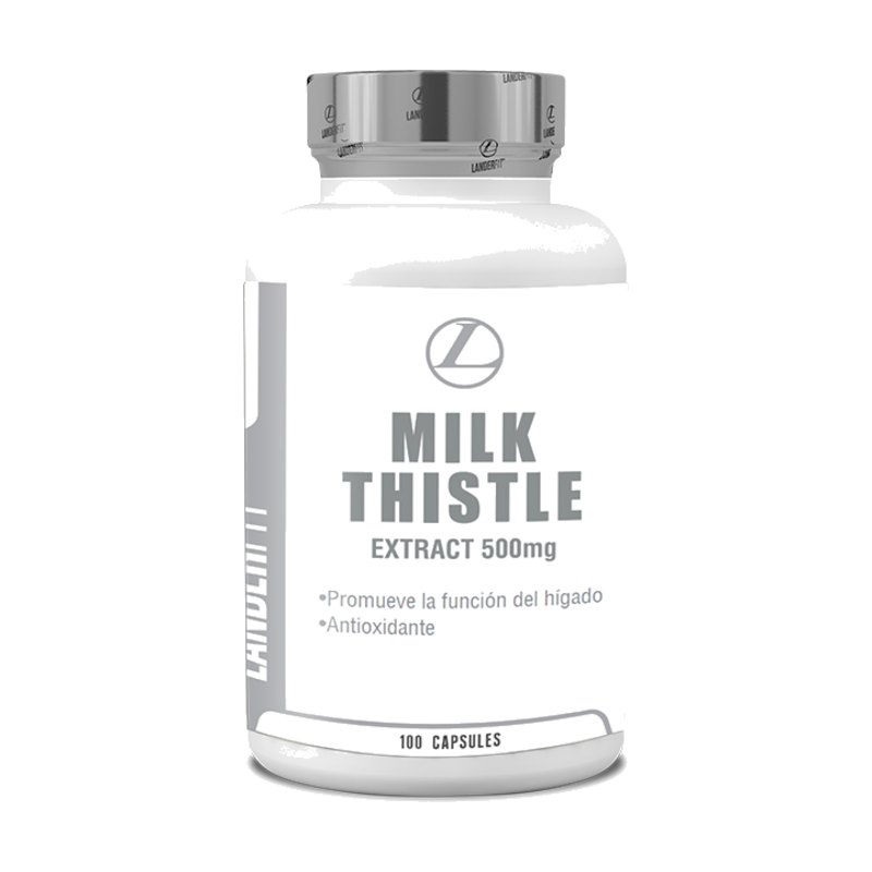 Landerfit Milk Thistle Extract 500mg 100 Capsules