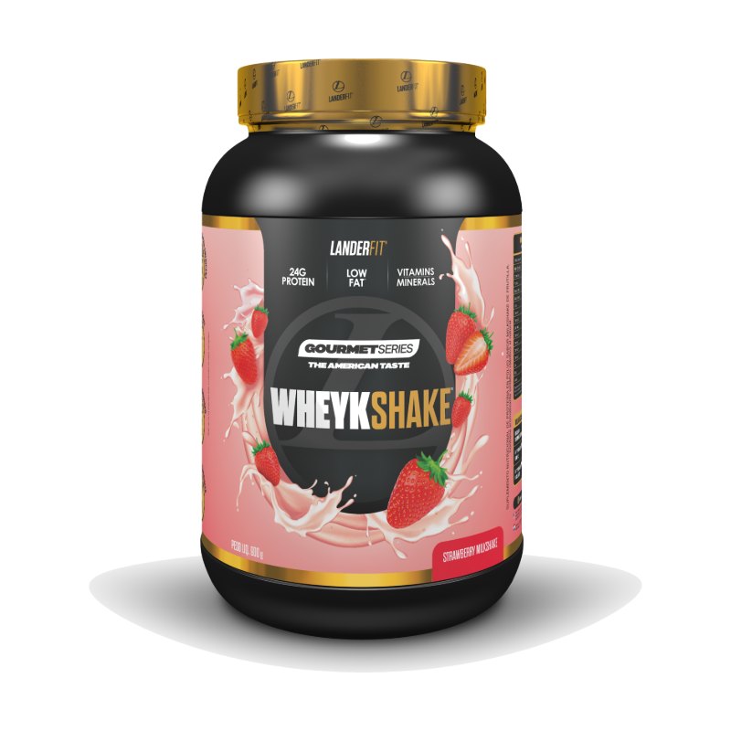 Landerfit Gourmet Series Wheyshake Strawberry 450g