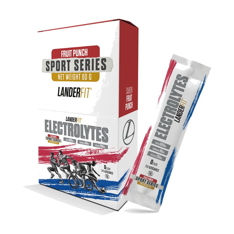 Landerfit Electrolytes Sabor Fruit Punch 6g