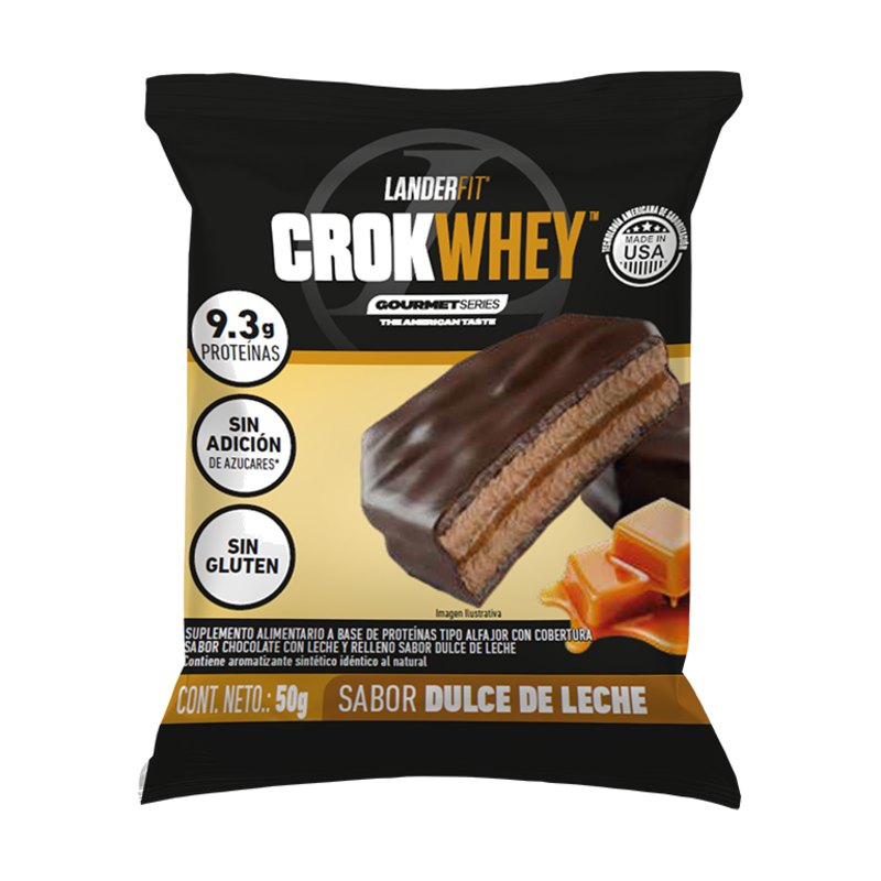 Landerfit Crokwhey Sabor Dulce de Leche
