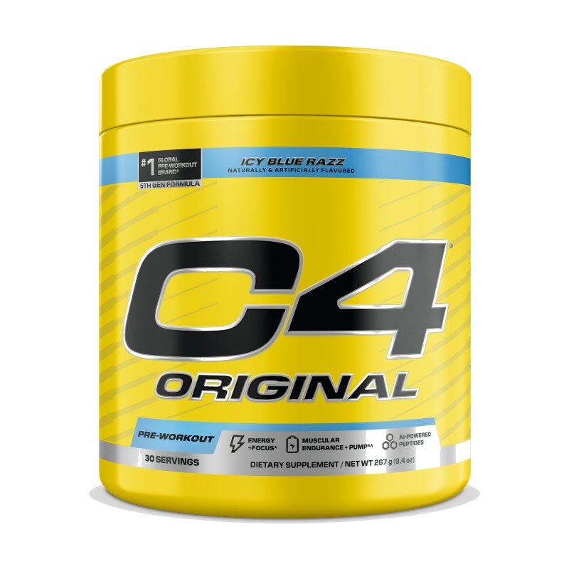 Cellucor C4 Original Icy Blue Raspberry 273g 30 Servings
