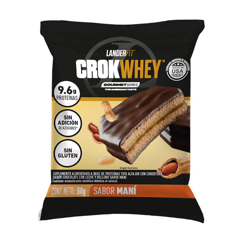 Landerfit Crokwhey Sabor Mani
