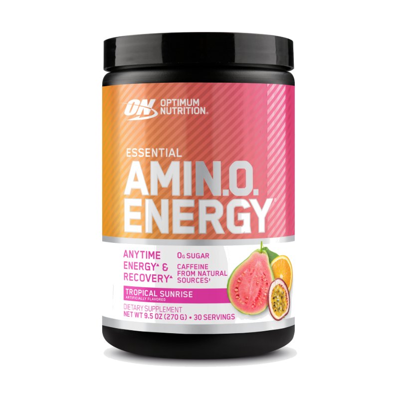 Optimum Nutrition Essential Amino Energy Tropical Sunrise 270g + 30 Servings