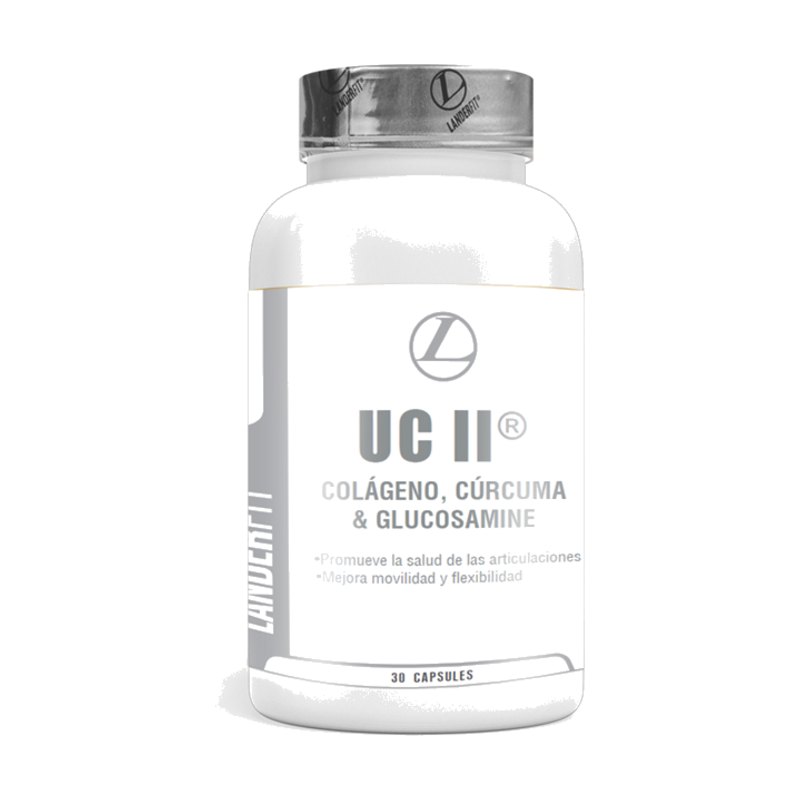 Landerfit UC II Colageno Curcum y Glucosamine 30 Capsules