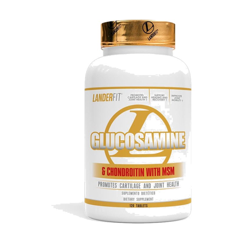 Landerfit Glucosamine y Chondroitin with MSM 120 Tabletas