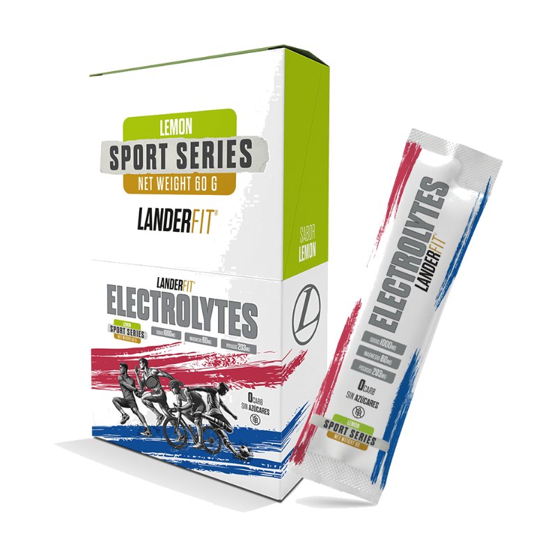 Landerfit Electrolytes Sabor Limon 6g