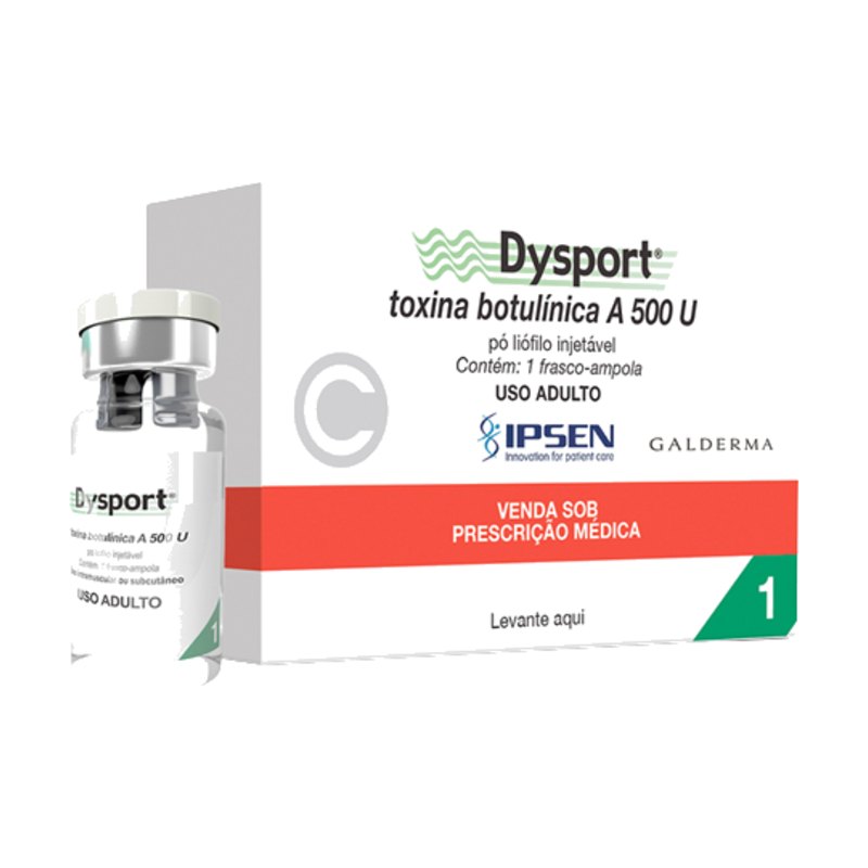 Dysport Linha Vermelha · 500UI