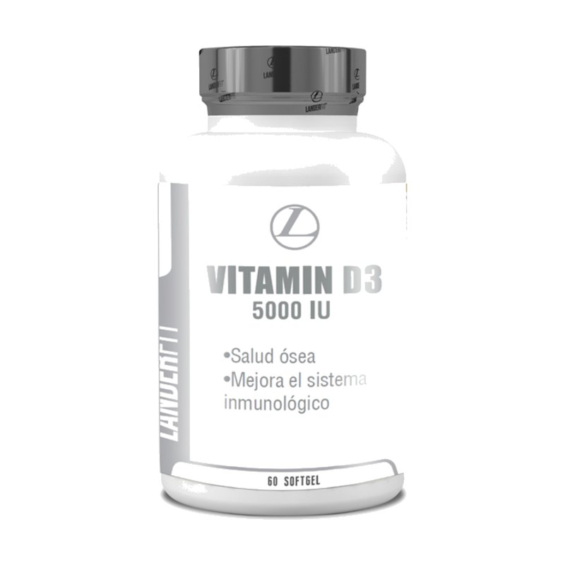 Landerfit Vitamin D3 5000 UI 60 Softgel