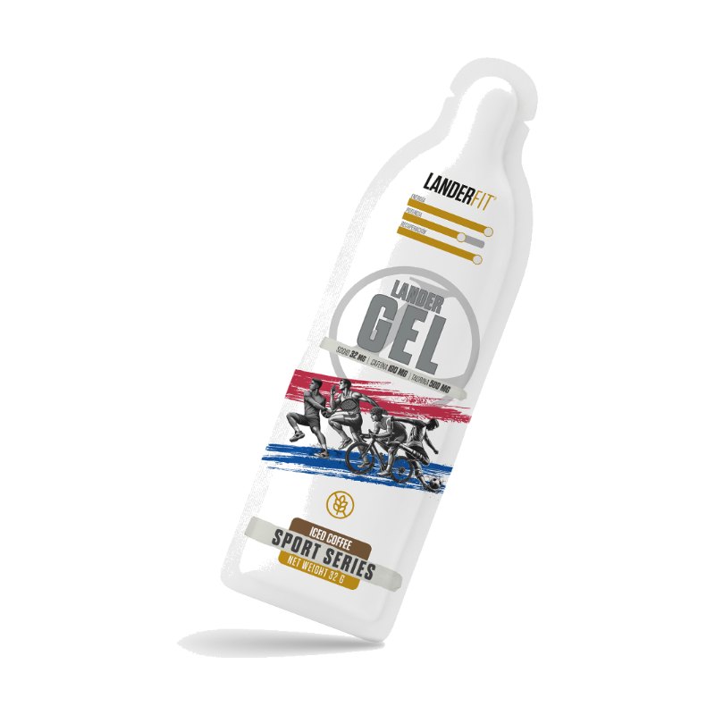 Landerfit Gel con Cafeina Sabor Iced Coffee 32g