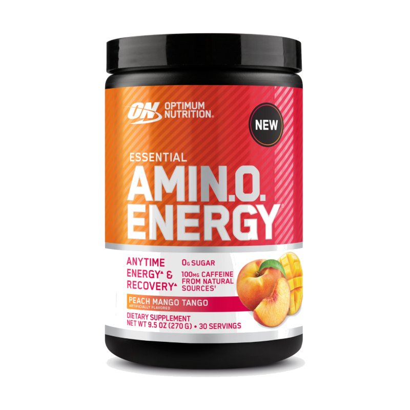 Optimum Nutrition Essential Amino Energy Peach Mango Tango 270g + 30 Servings