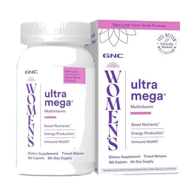 GNC Womens Ultra Mega 180 Caplets