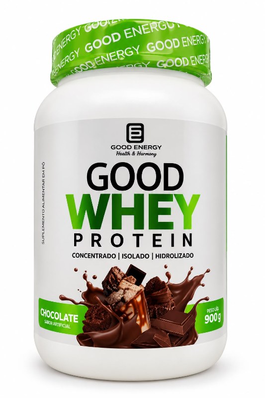 Good Energy Good Whey Protein Chocolate 900g