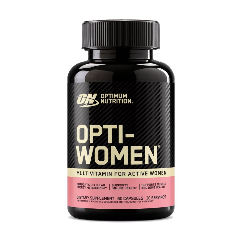 Optimum Nutrition Optiwomen Multivitamin for Active Women 60 Capsules 30 Servings