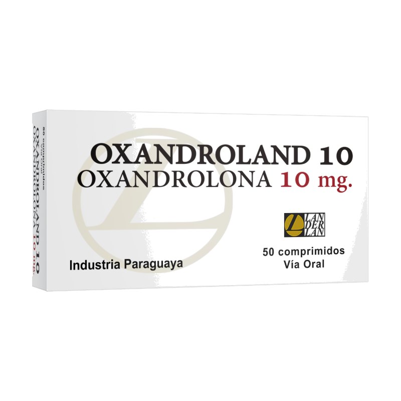 Lander Oxandrolona · 10 mg · 50 Comprimidos