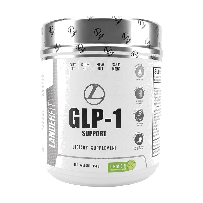 Landerfit GLP-1 Support Dietary Supplement Lemon 441g